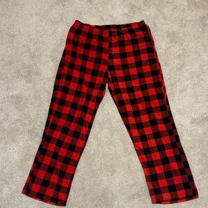 Target Red and Black Plaid Sleep Pants